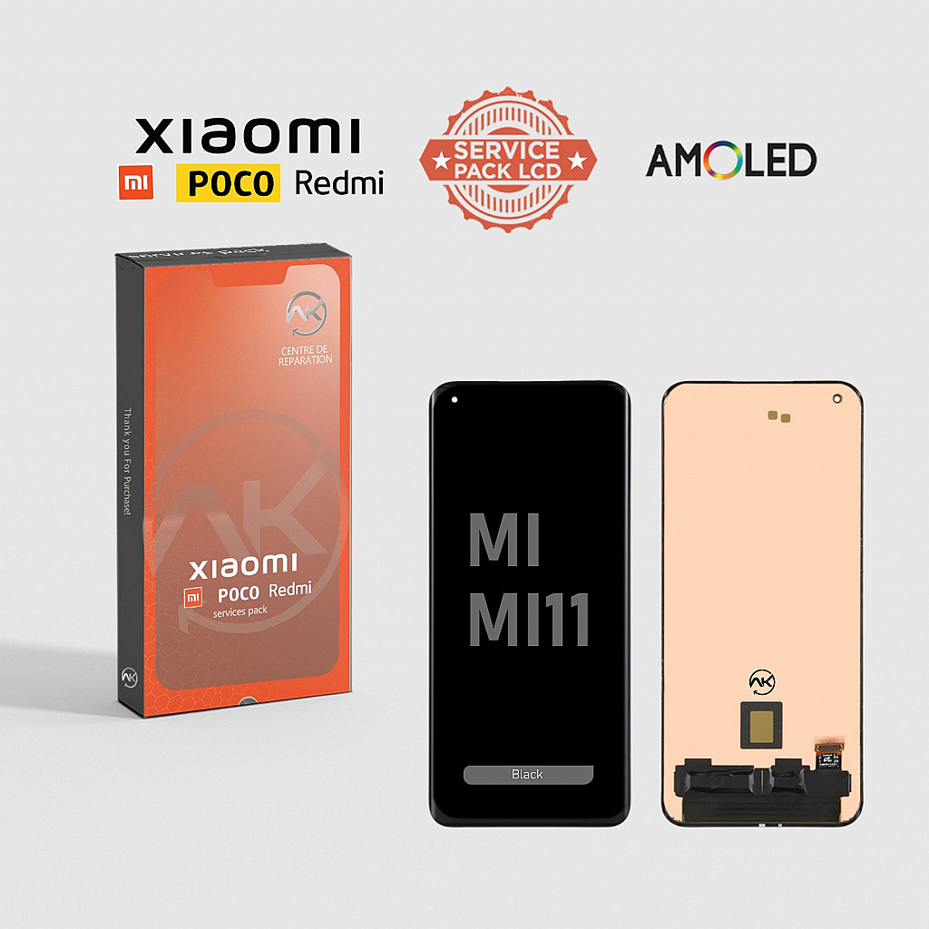 Mi 11 Écran AMOLED Noir Xiaomi