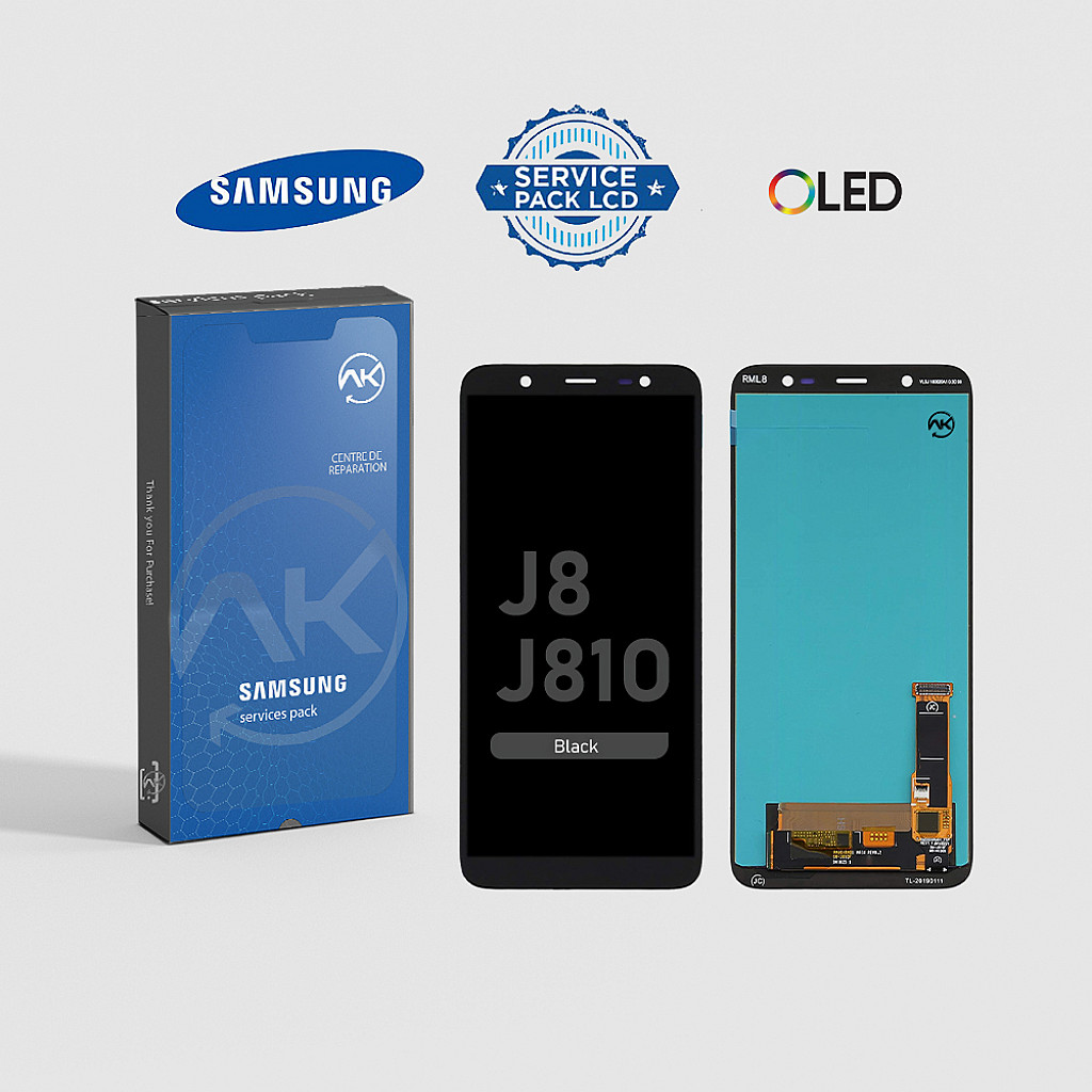 Samsung Galaxy J8-J810 Noir OLED