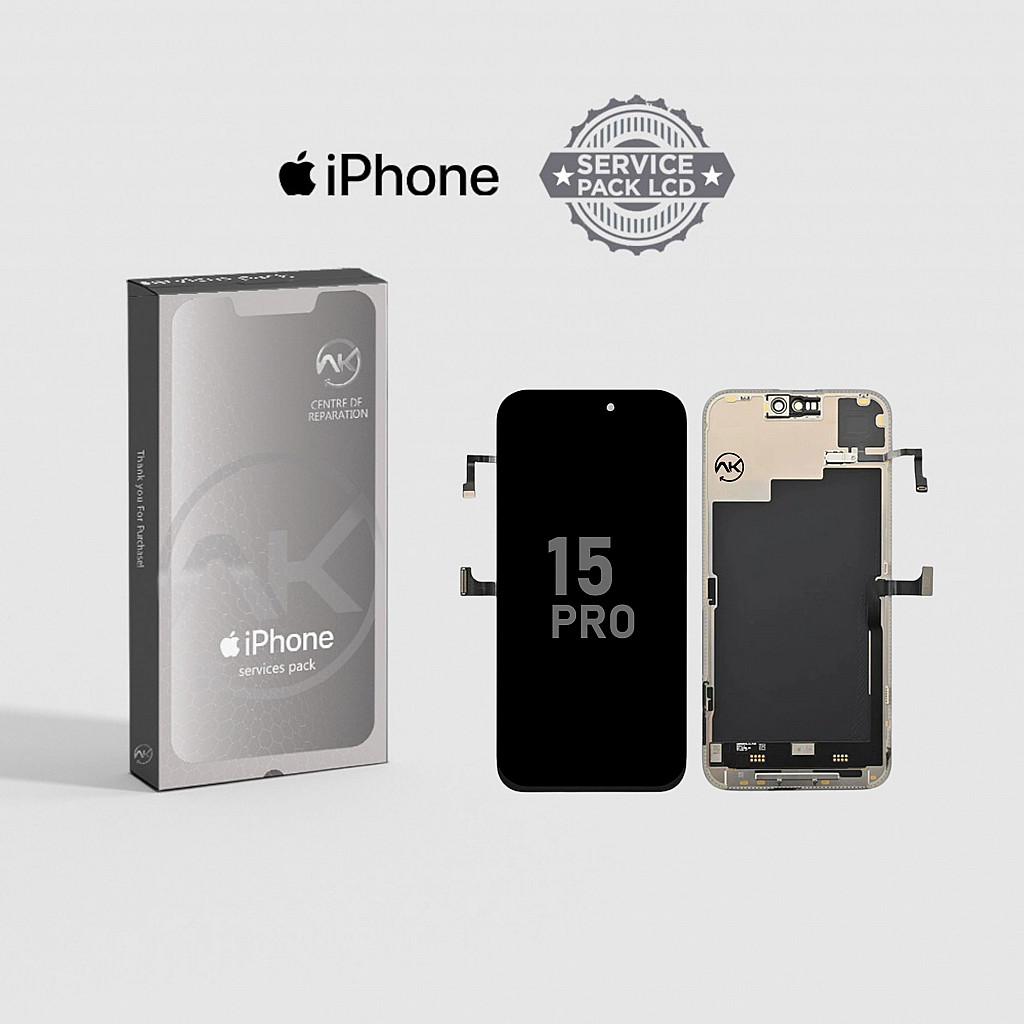 Iphone 15 Pro AMOLED Noir Original