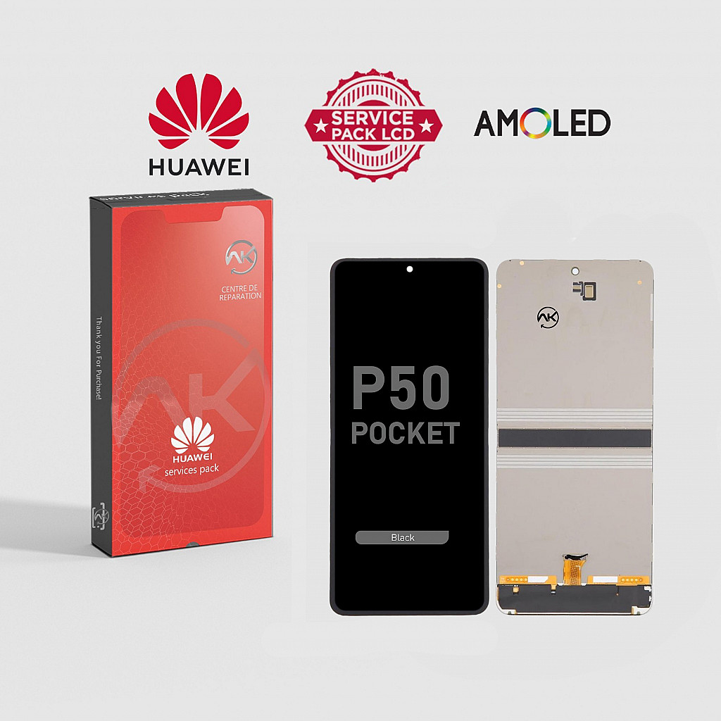 P50 Pocket Écran AMOLED Noir